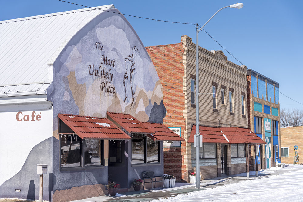 The Most Unlikely Place: A former silent movie theater is the heart of a family’s art-based efforts to keep downtown Lewellen rolling